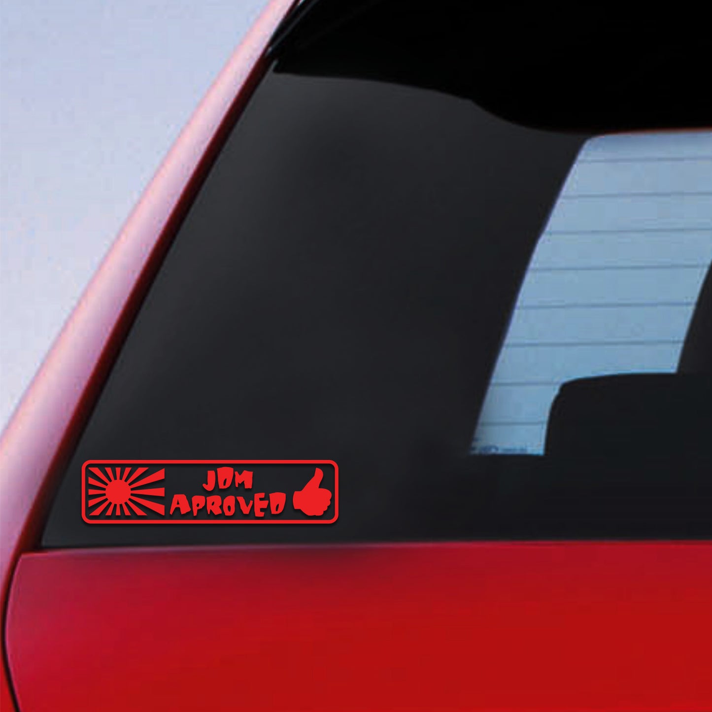 JDM Approved Sticker