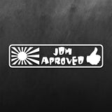 JDM Approved Sticker