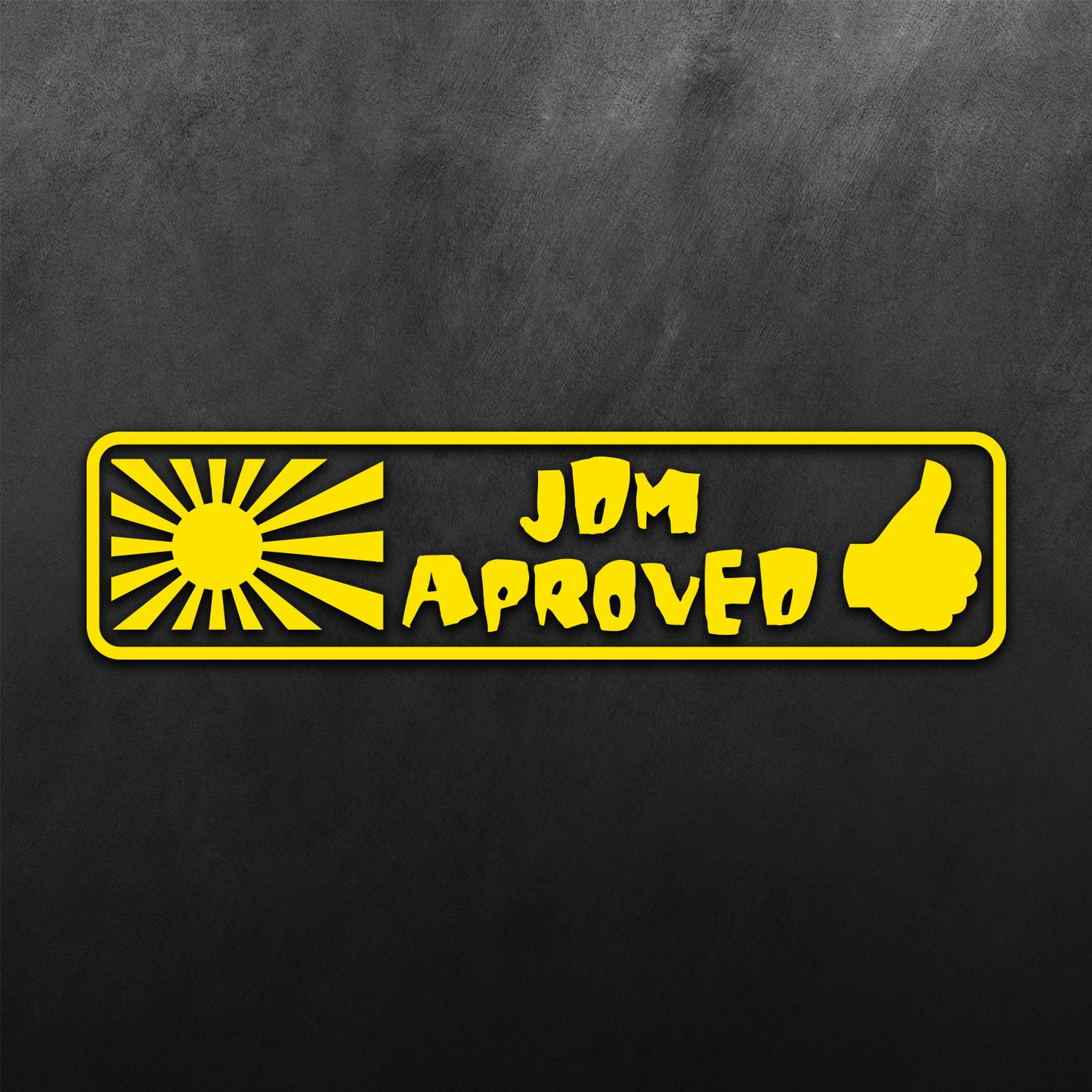 JDM Approved Sticker