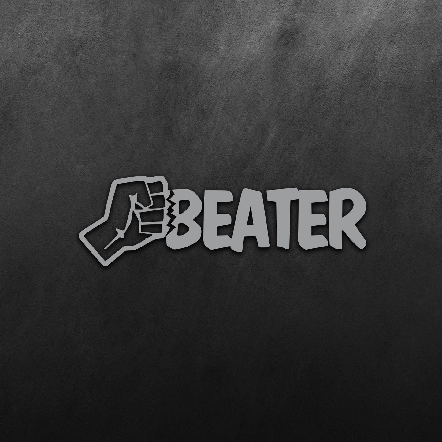 JDM Hand Beater Sticker