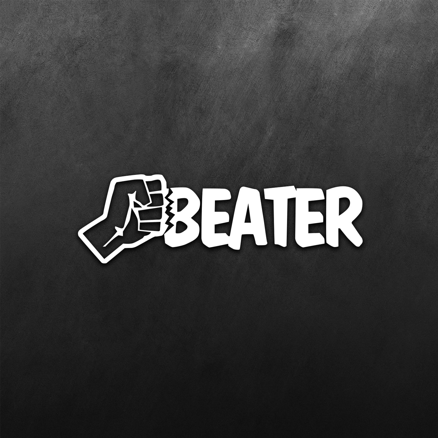 JDM Hand Beater Sticker