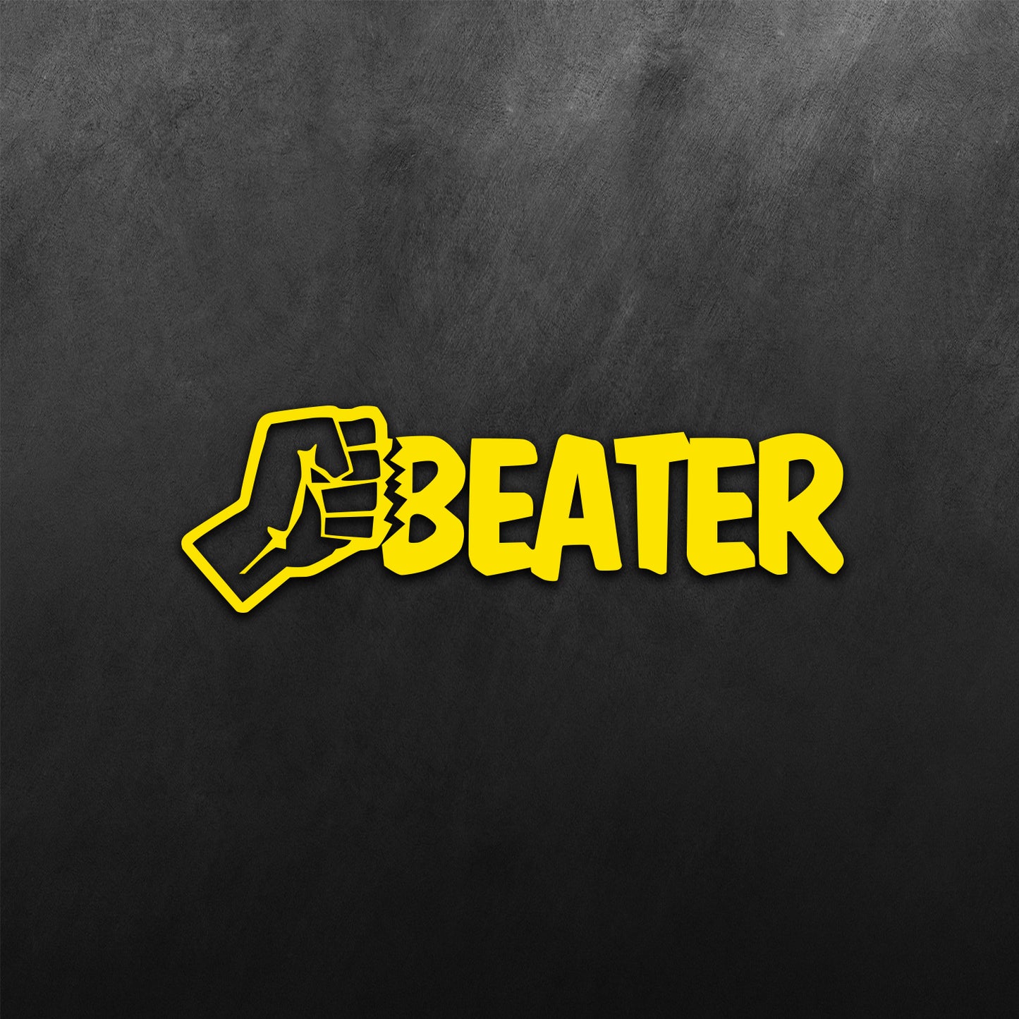 JDM Hand Beater Sticker