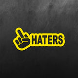 JDM Hand Haters Sticker