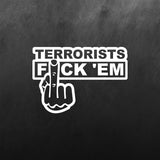 JDM Hand Terrorist F*ck_em Sticker