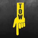 JDM Hand Tow Sticker