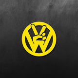 JDM Hand VW Sticker