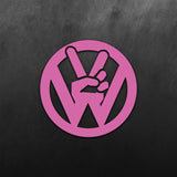 JDM Hand VW Sticker