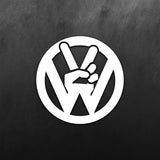 JDM Hand VW Sticker
