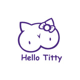 Hello Titty Comic Sans Sticker