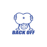 Butt Back Off Sticker