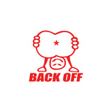 Butt Back Off Sticker