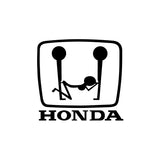 JDM Funny & Rude Letter H for Honda Sticker