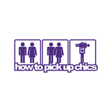 How To Pick Up Chicks Sticker