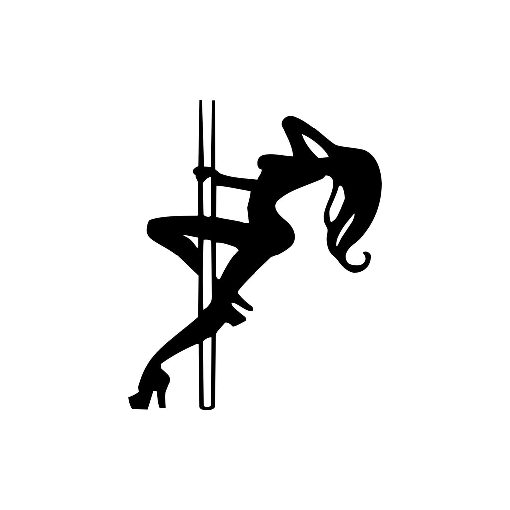 Pole Dance Striptease Sticker
