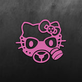 Hello Kitty Mask Sticker