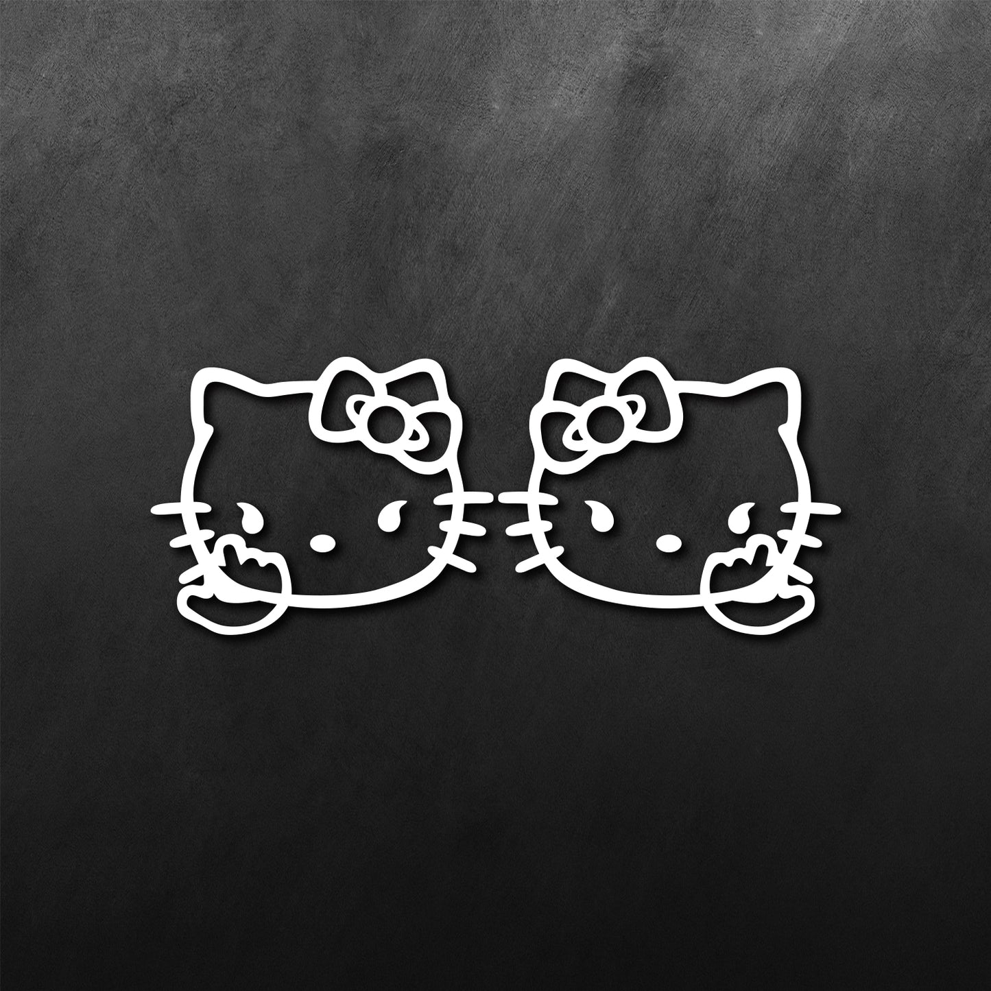 Hello Kitty Twin Sticker
