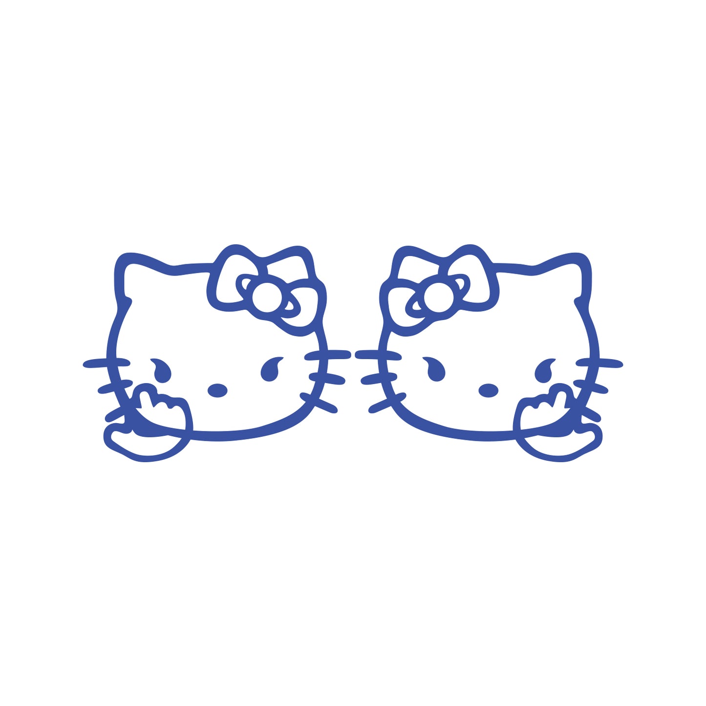 Hello Kitty Twin Sticker
