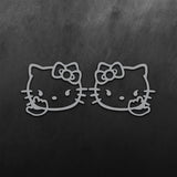 Hello Kitty Twin Sticker