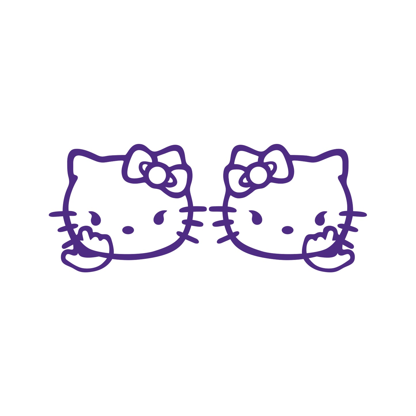 Hello Kitty Twin Sticker