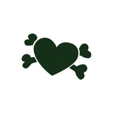 JDM Heart Skull Sticker
