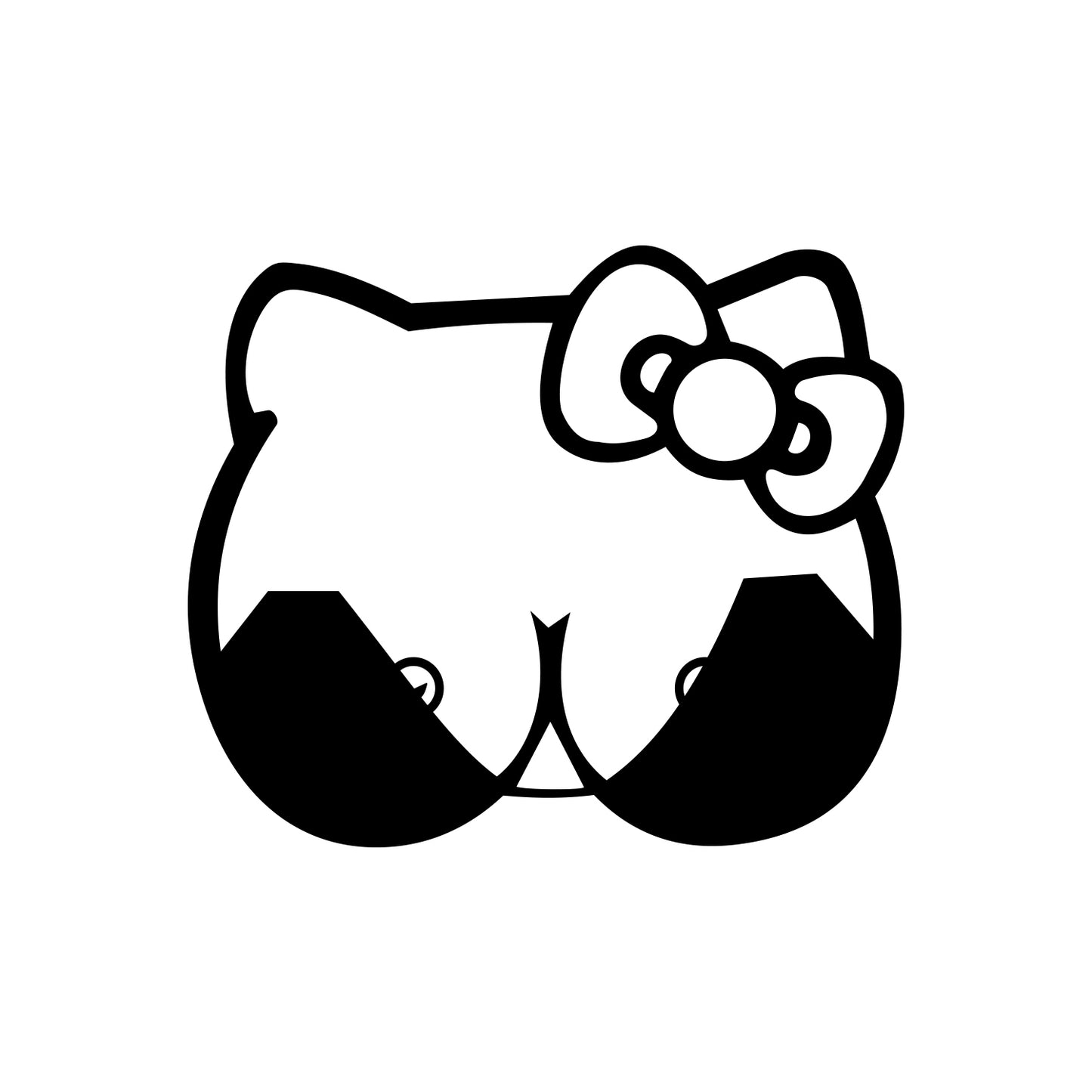Hello Titty Sticker