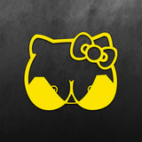 Hello Titty Sticker