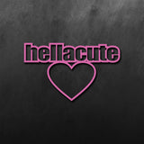 JDM Heart Hellacute Sticker