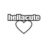 JDM Heart Hellacute Sticker