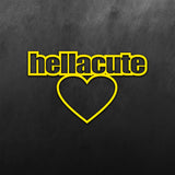 JDM Heart Hellacute Sticker