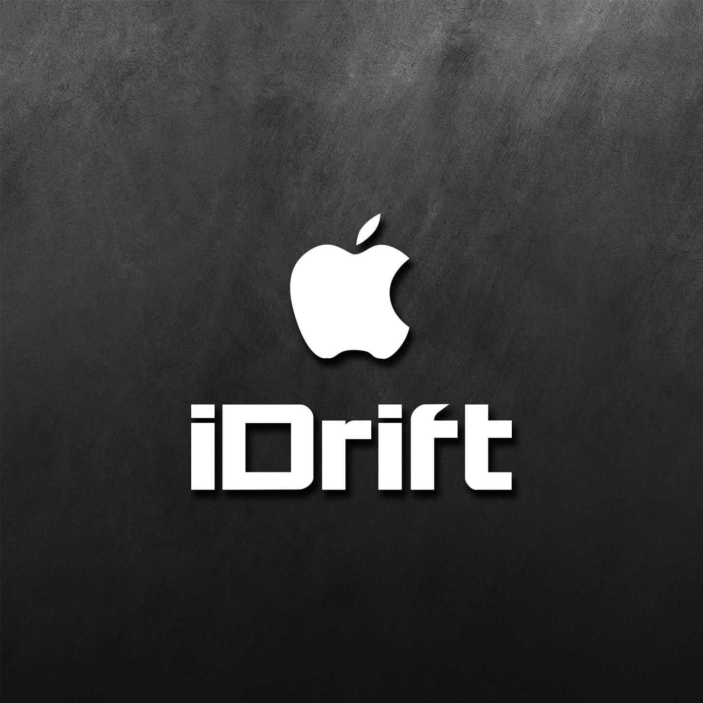 JDM iDrift Apple Logo Sticker