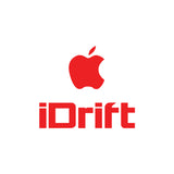 JDM iDrift Apple Logo Sticker