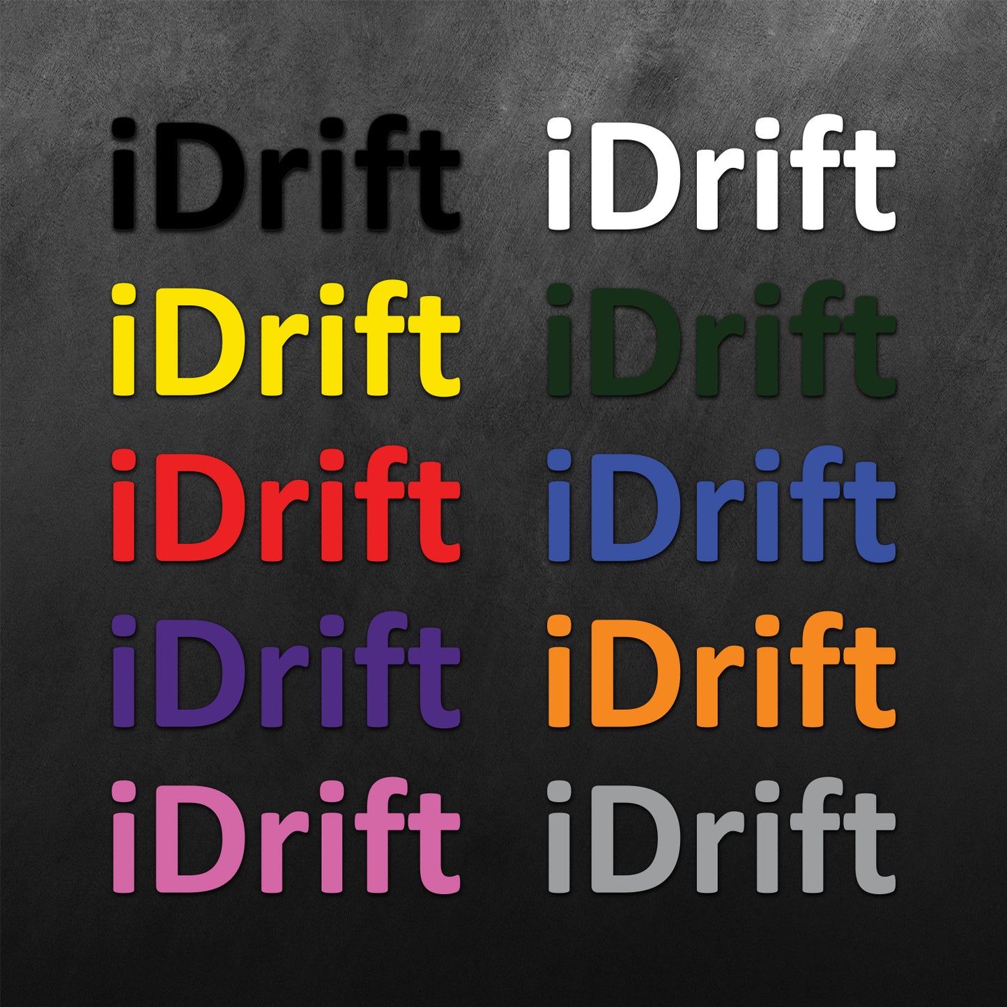 JDM iDrift Sticker