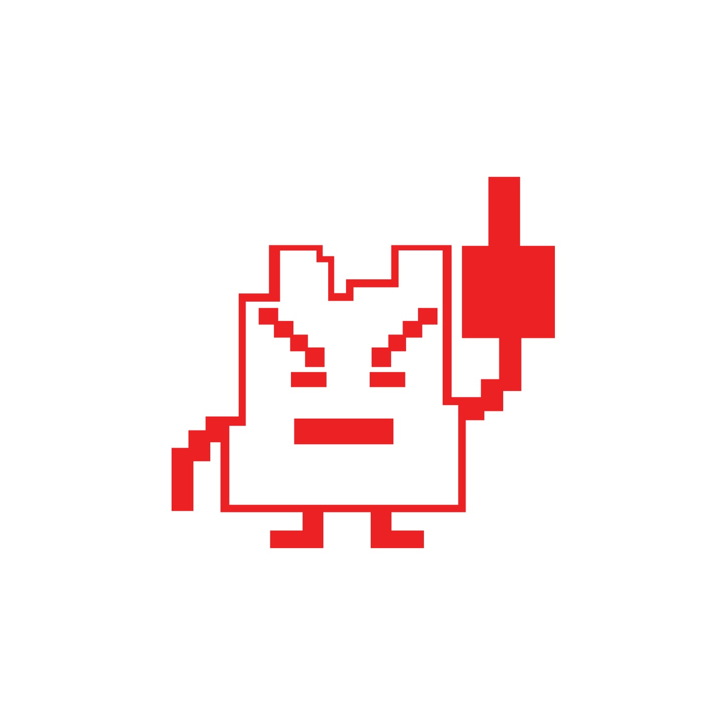 Ignignokt And Err Big Hand Sticker