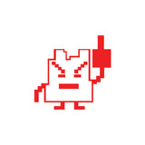 Ignignokt And Err Big Hand Sticker