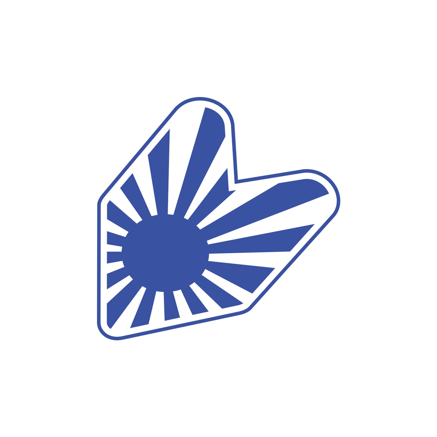 JDM Rising Sun Wakaba Sticker