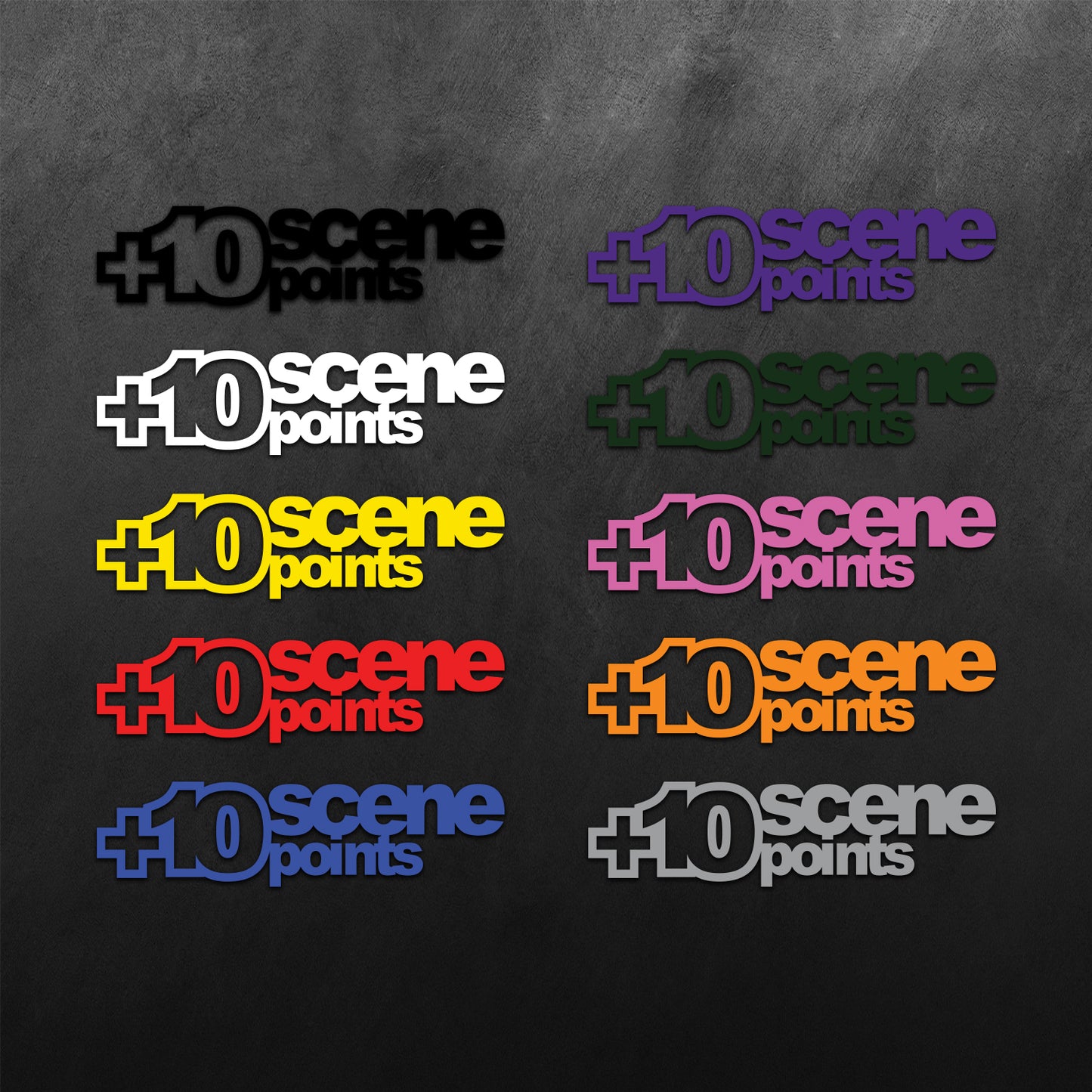+10 Scene Points Sticker