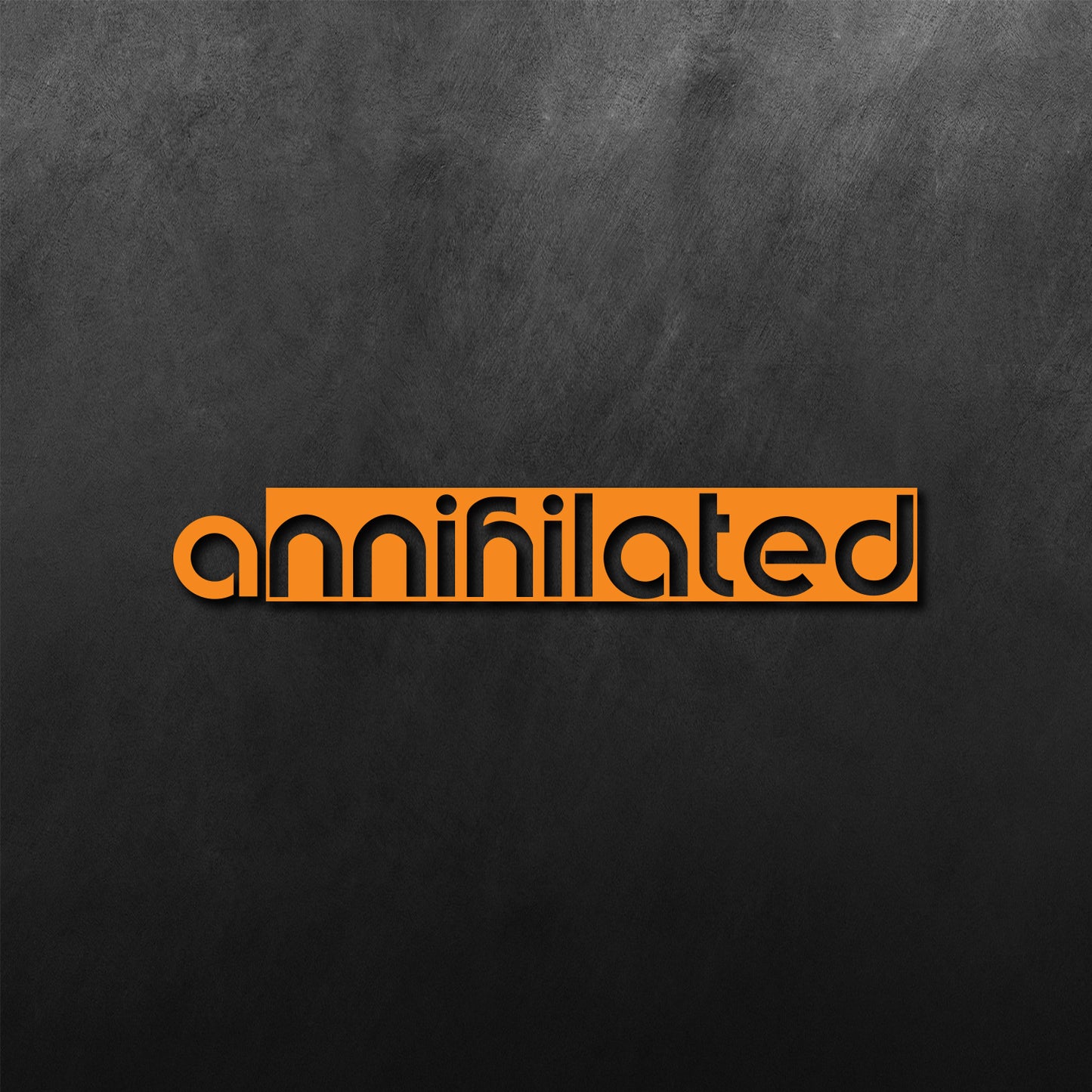 Annihilated Sticker