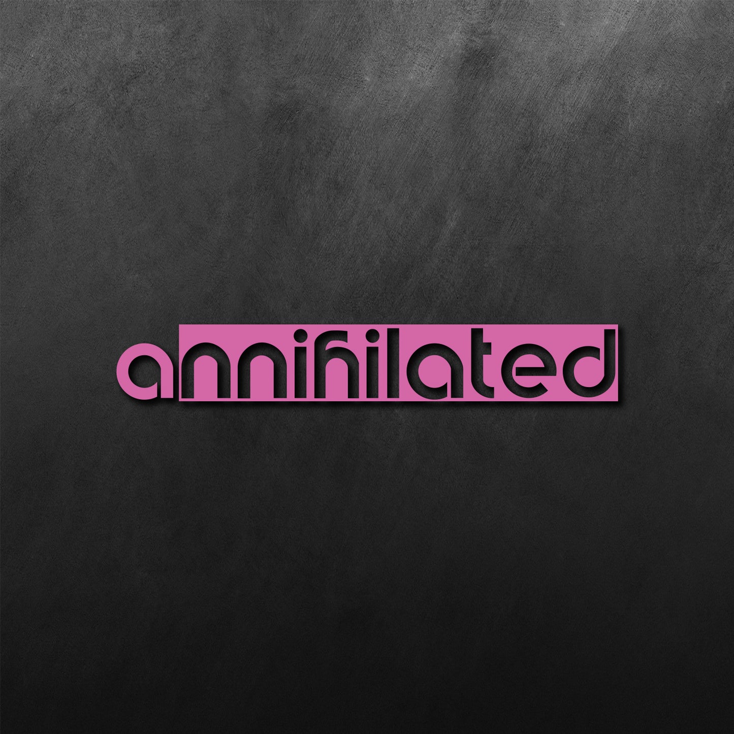 Annihilated Sticker