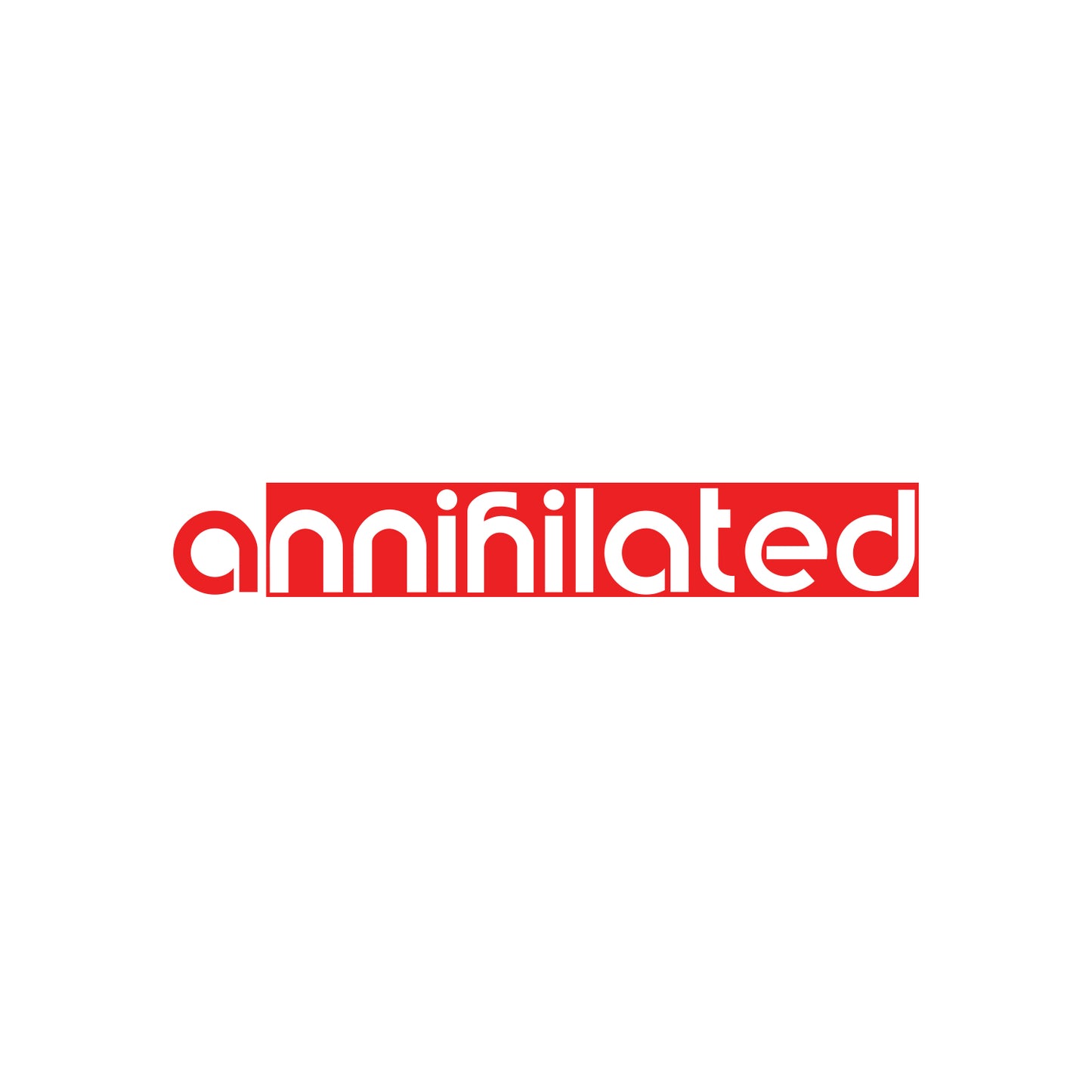Annihilated Sticker