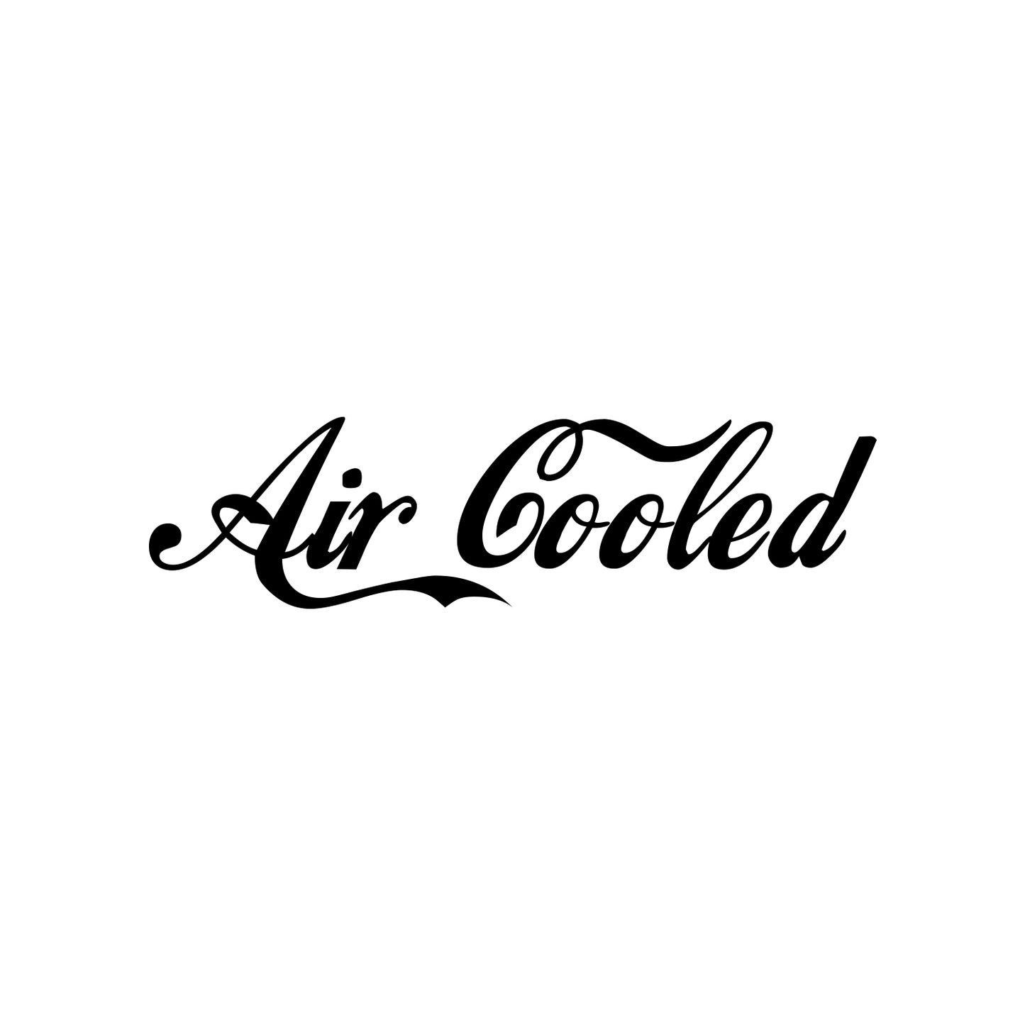 Air Cooled Sticker