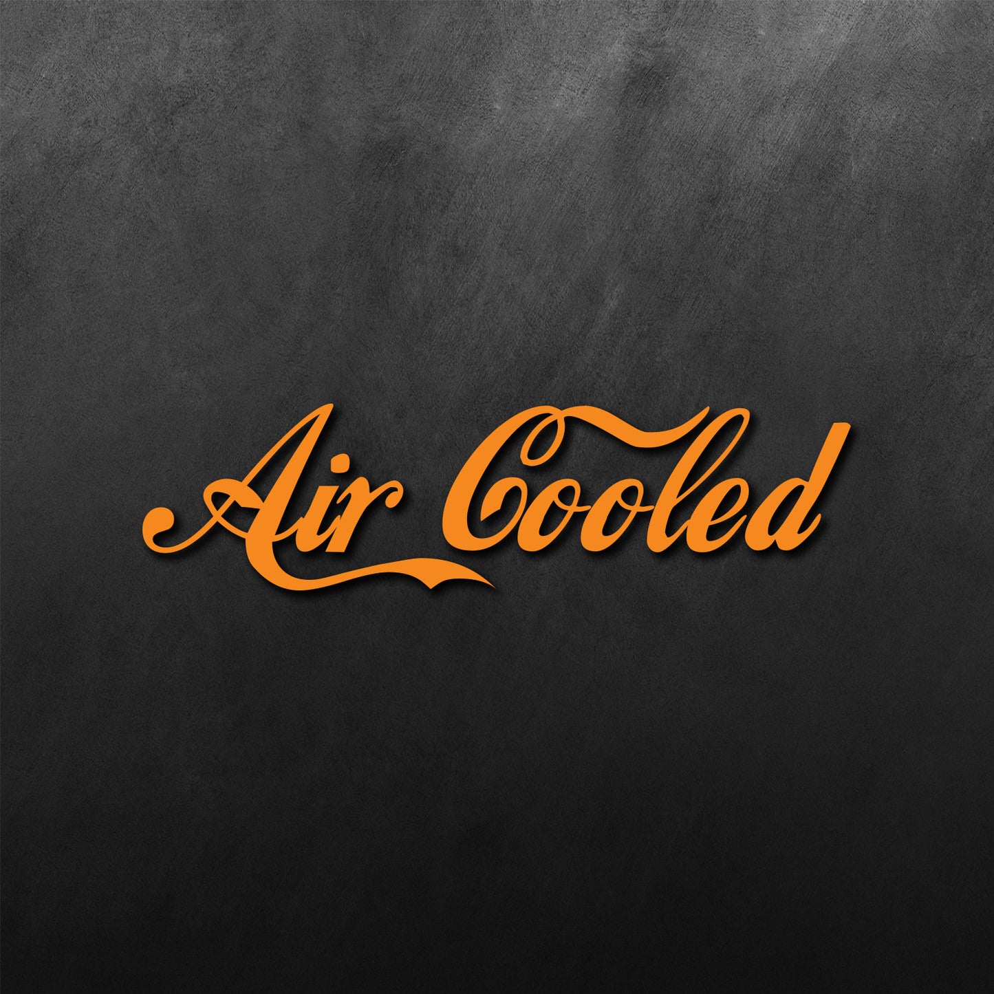 Air Cooled Sticker