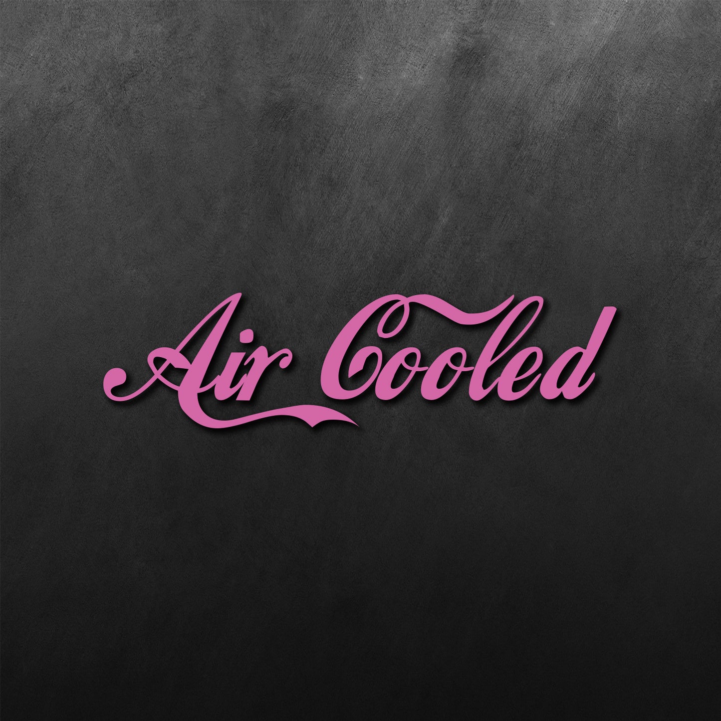 Air Cooled Sticker