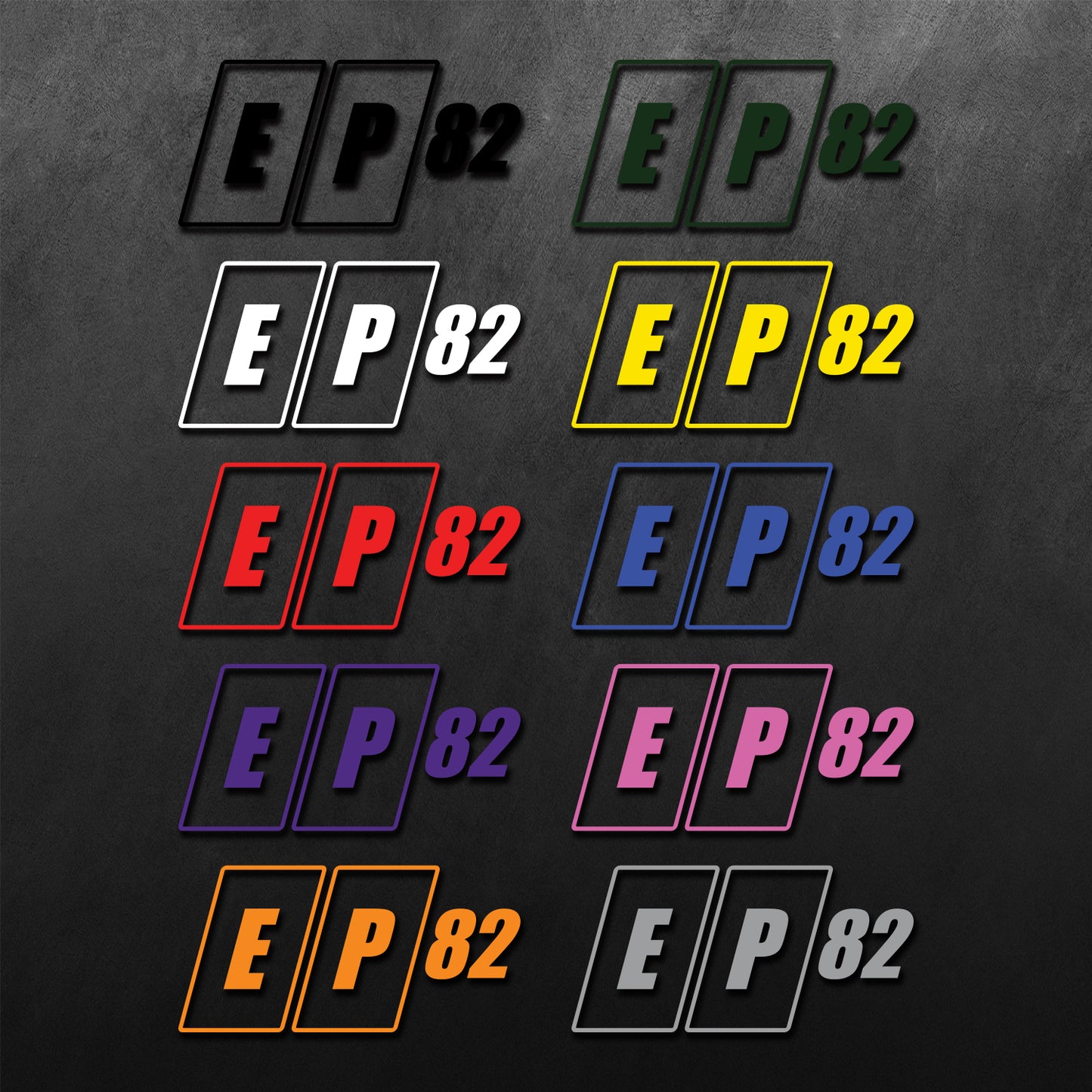 EP 82 Sticker