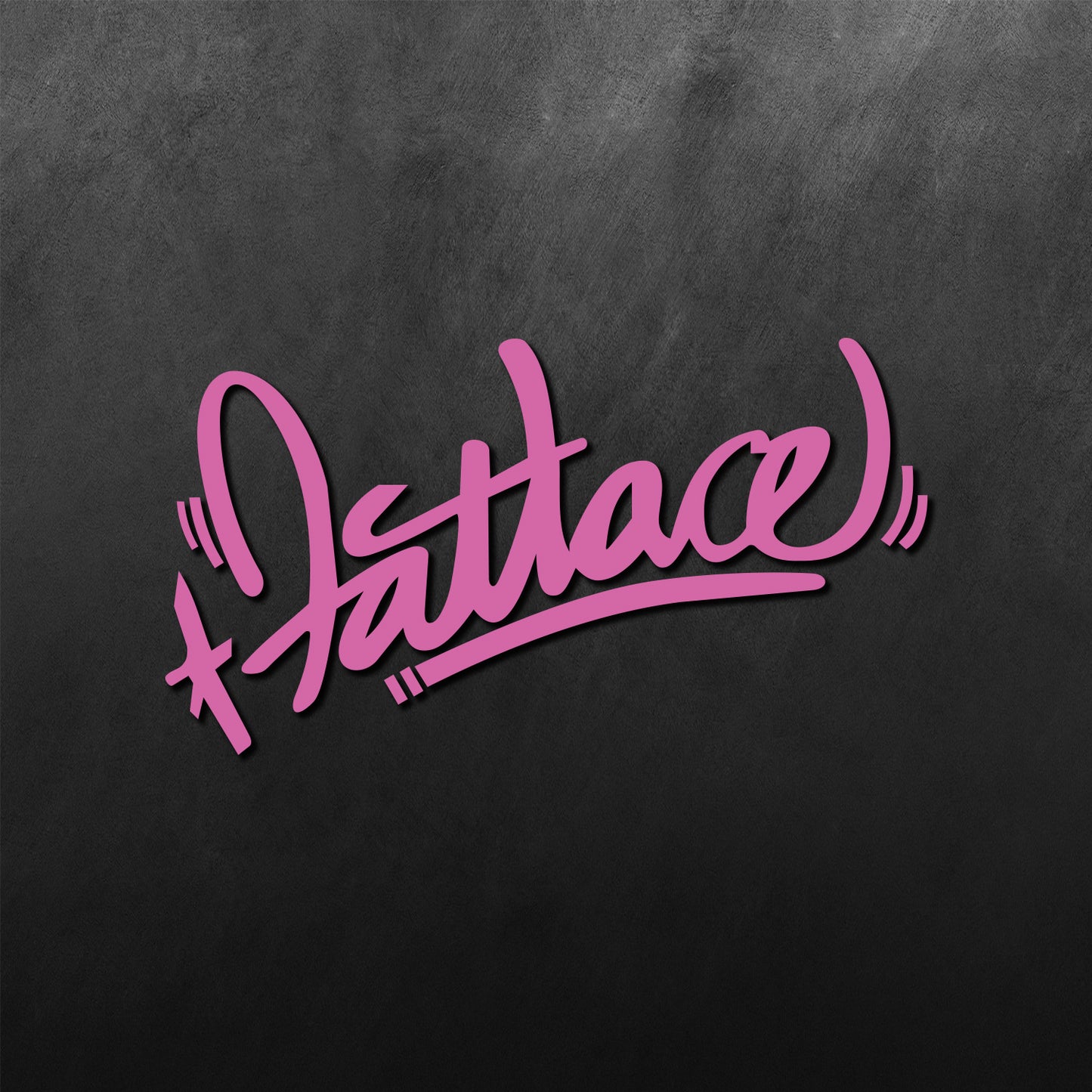 Fatlace Grafitti Sticker