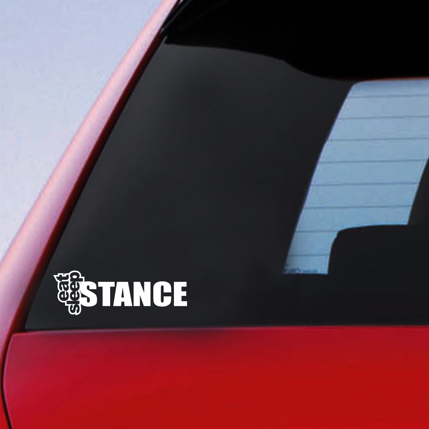 Eat Sleep Stance Sticker