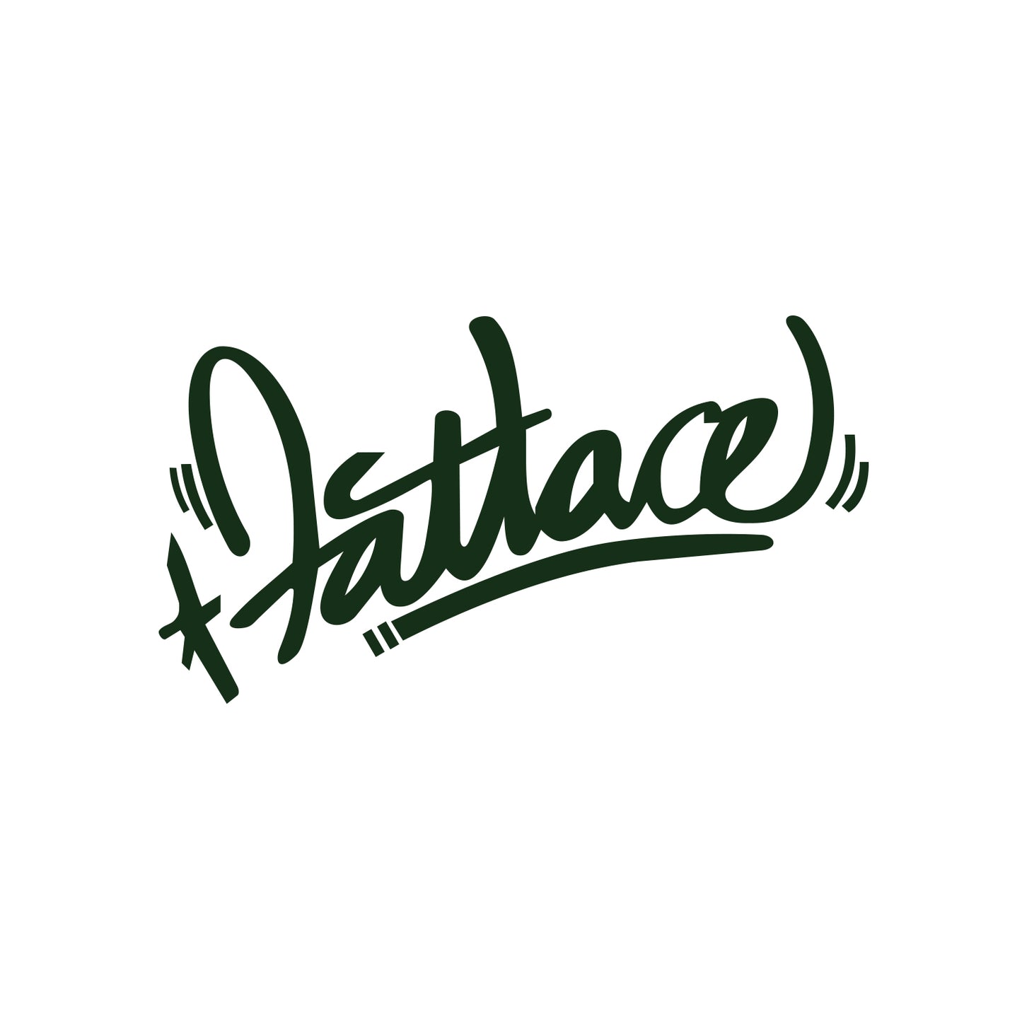 Fatlace Grafitti Sticker