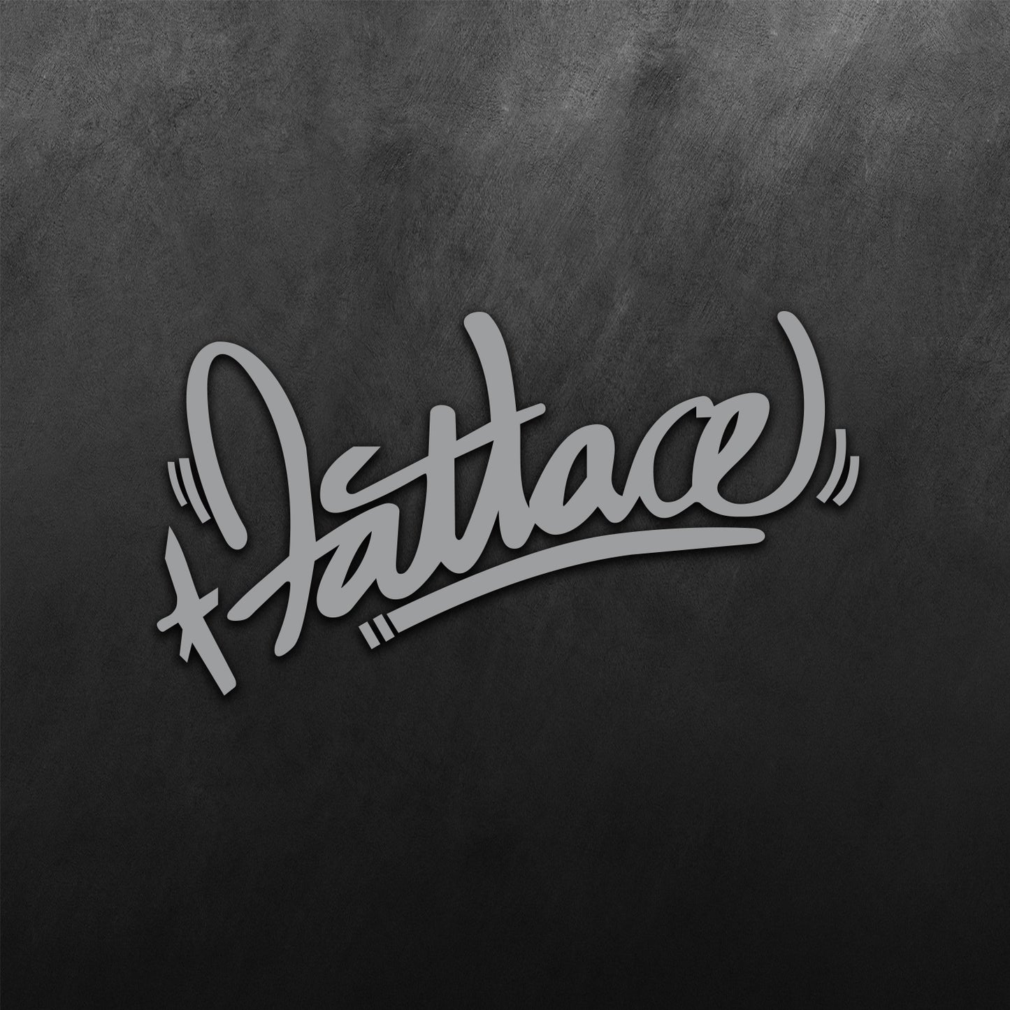 Fatlace Grafitti Sticker