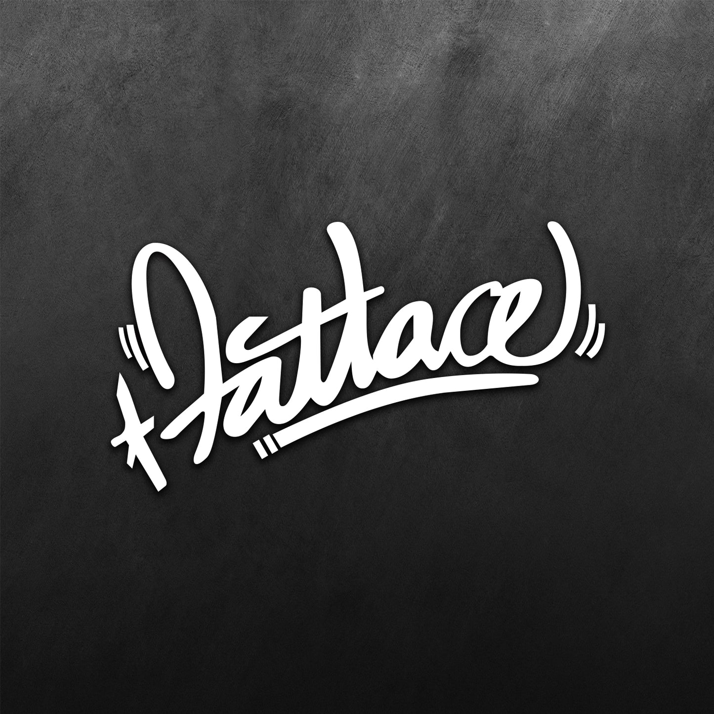 Fatlace Grafitti Sticker
