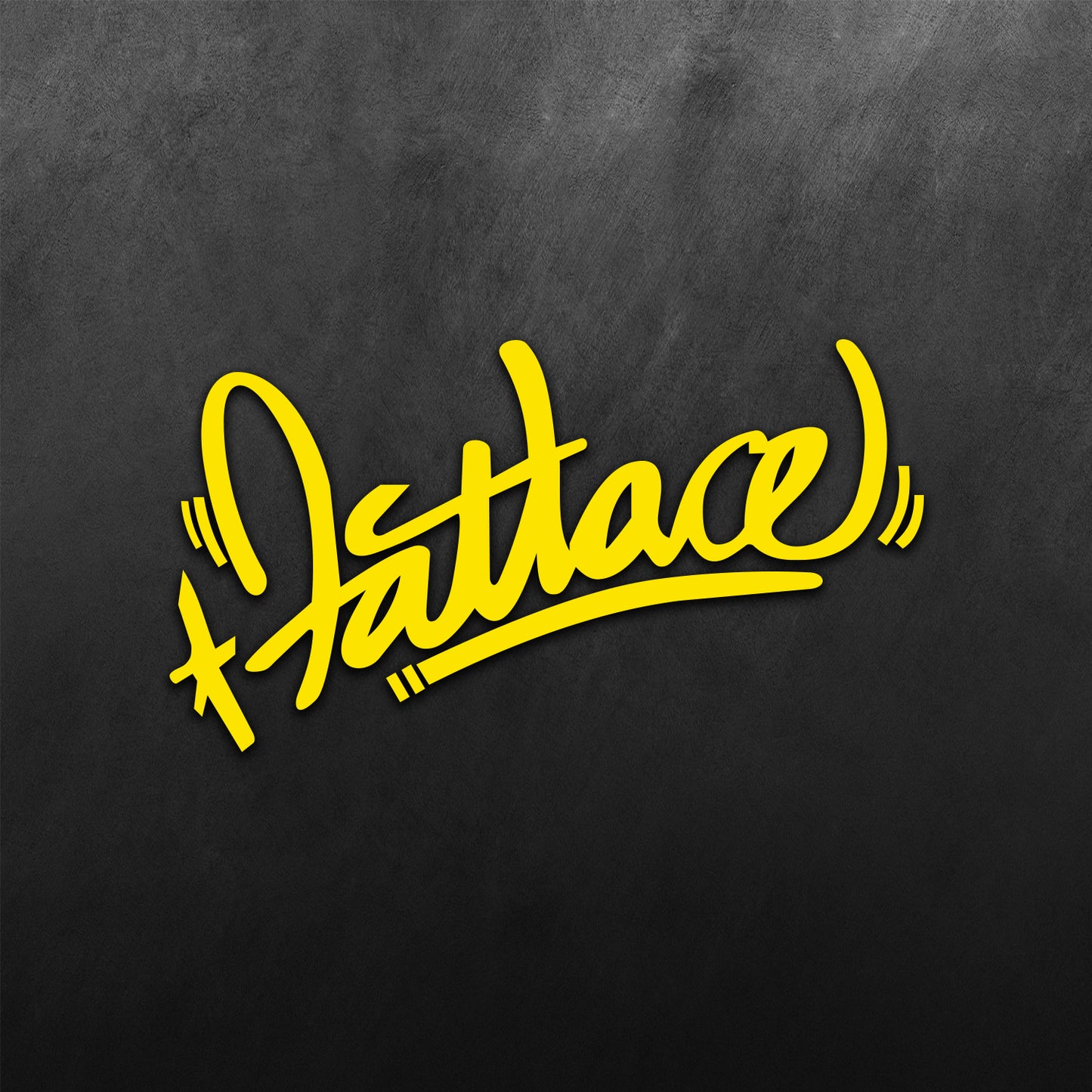 Fatlace Grafitti Sticker