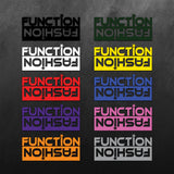 Function Fashion Sticker